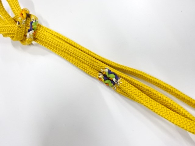 JAPANESE KIMONO / HAND-TIED OBIJIME